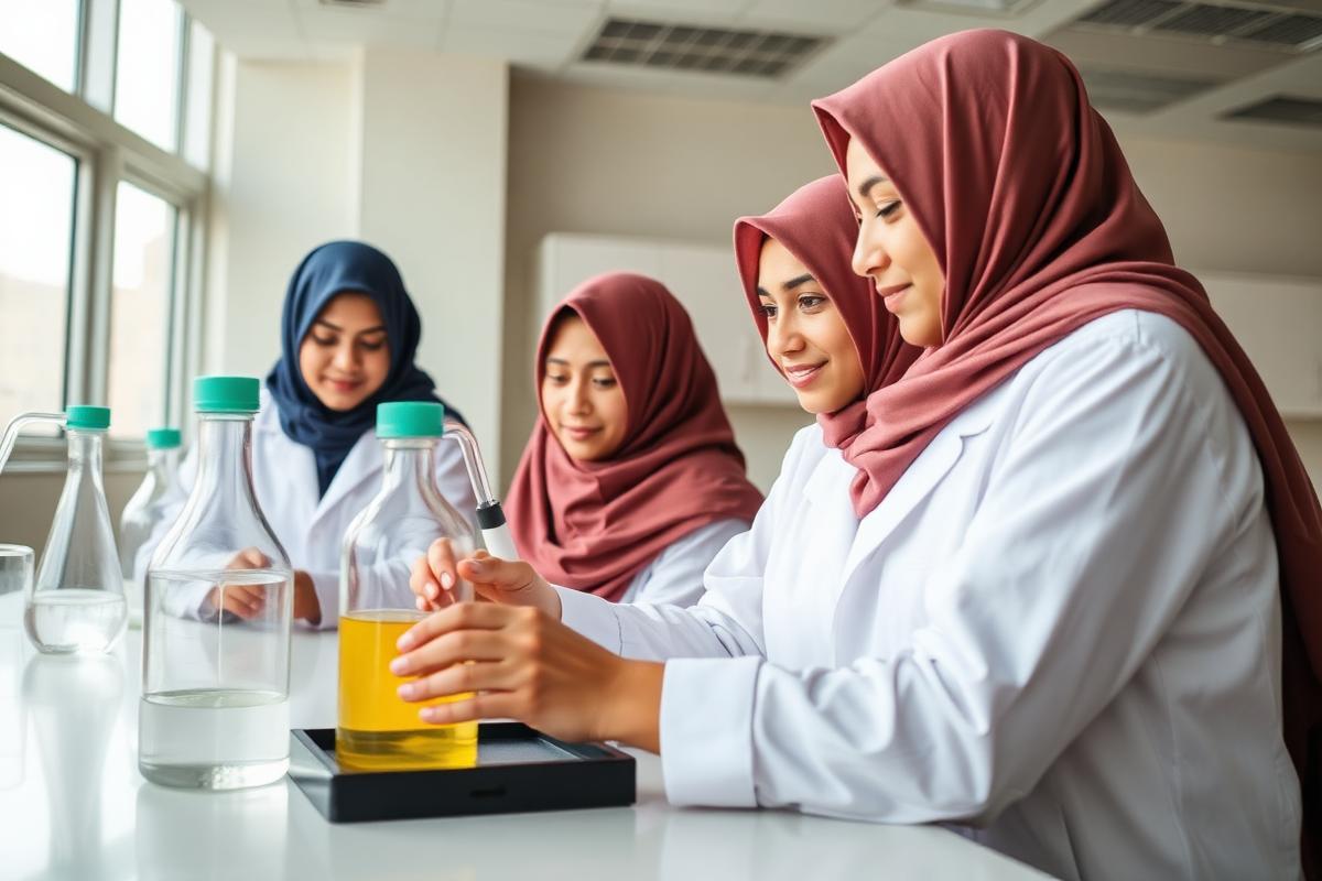 طالبات المسار السعودي يحصدن المركز الأول في معرض العلوم